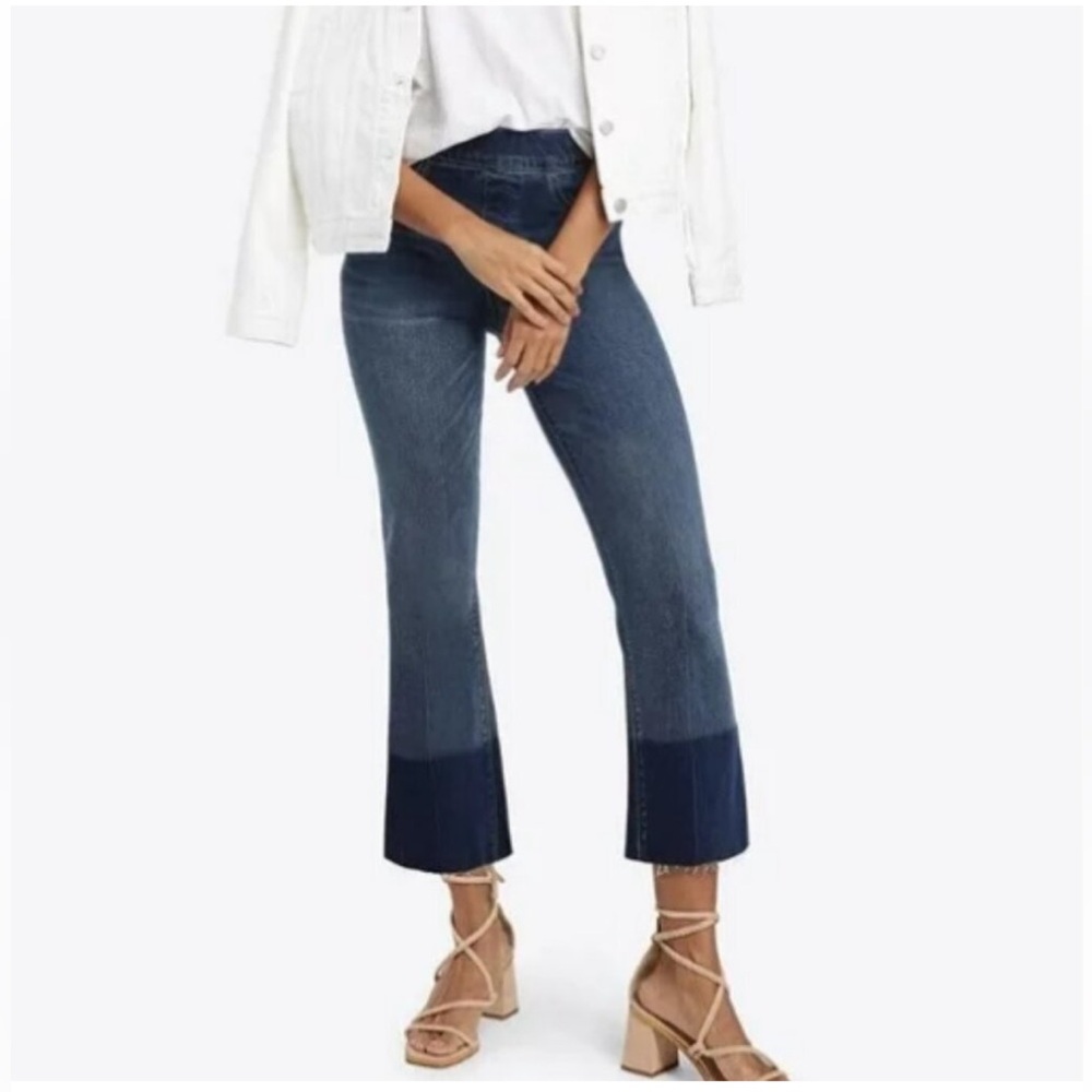 SPANX Women's Ankle & Cropped Jeans - Dark Blue
